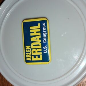 Arlen erdahl US Congress vgt political button